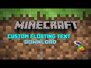 Custom Floating Text Download! Minecraft Bedrock Edition