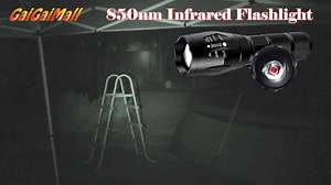 Watch IR illuminator 850nm Infrared Flashlight for Night Vision on Amazon Live