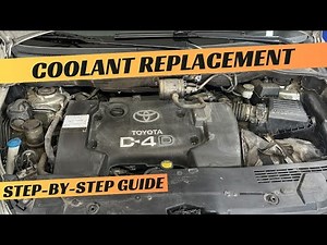 Toyota Coolant replacement / Cooling System Bleeding