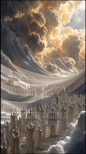 When Heaven Opens: A Vision of Angelic Multitudes • Gospel Visuals #jesus