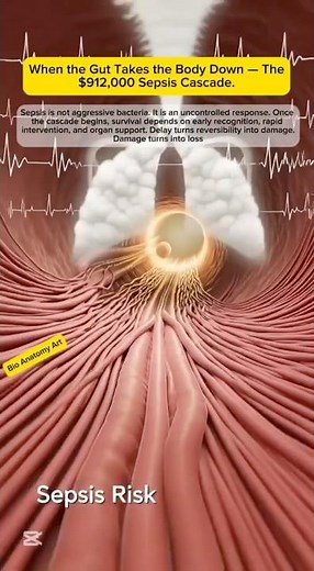 When the Gut Takes the Body Down — The $912,000 Sepsis Cascade