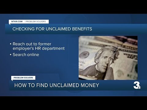 Here's how to find out if you have unclaimed retirement benefits