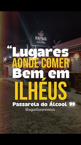 Pérola Santos | Gastronomia e Comércio on Instagram: "Se você está em Ilhéus e quer explorar o melhor da gastronomia, a Passarela do Álcool é o destino certo! Com uma variedade de restaurantes e sabores, esse ponto turístico reúne opções para todos 🍣 kenko Sushi Bar - Gastronomia oriental, com espaço kids 🍖 Master Bull – Um mix de sabores com gastronomia diversificada. 🔥 Churrasquinho Dona Ana – Espetinho no capricho e burgers suculentos. 🥣 Chicos Caldo – O melhor da comida nordestina com aq