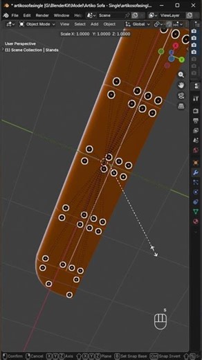 Blender Tip: Scale Multiple Objects Without Losing Position
