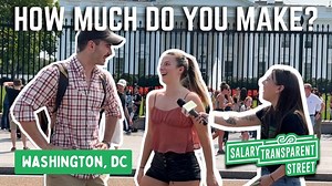 4.6K views · 65 reactions | Asking people at the White House how much they make! Washington, DC | Salary Transparent Street | Facebook