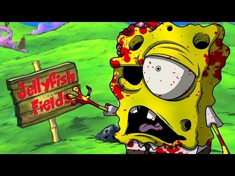 FUNNY! SPONGEBOB ZOMBIES: JELLYFISH FIELDS ★ Call of Duty Zombies Mod