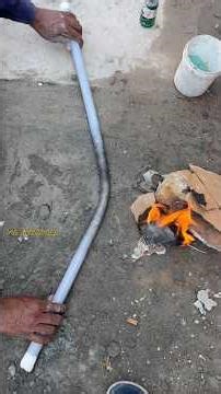 how to make pvc pipe bend#youtubeshorts #shorts