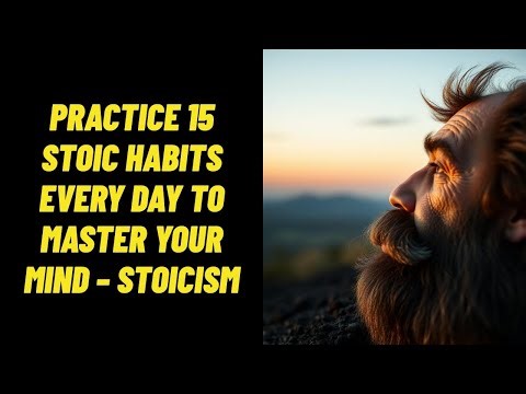 PRACTICE 15 STOIC HABITS EVERY DAY TO MASTER YOUR MIND – STOICISM