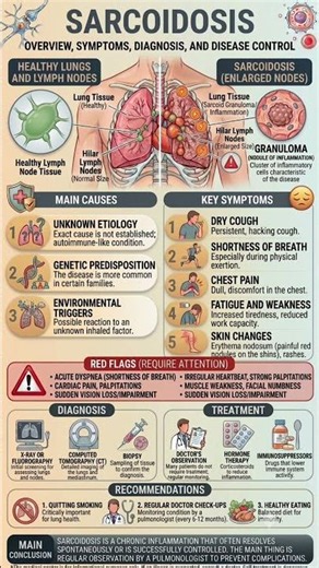 Did you know... Sarcoidosis: a mysterious immune system disease