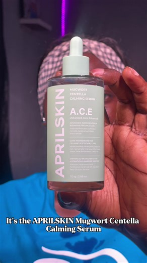 Bottoms Up for Clear Skin using the APRILSKIN A.C.E. SERUMS MUGWORT CENTELLA @APRILSKIN USA #APRILSKIN #APRILSKINskincare