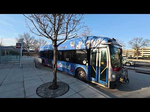 WMATA Metrobus #7236 in Action | 2012 New Flyer XDE40 on Route M12 – Hyattsville Crossing