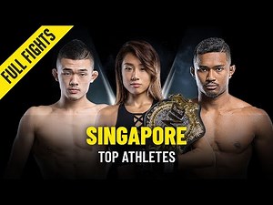 Top Singaporean Athletes | ONE Full Fights