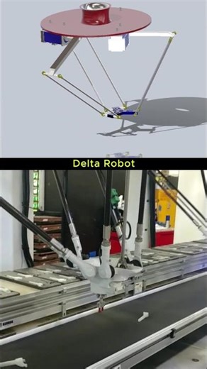 Delta Robot in Action ⚙️ #shorts