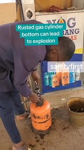 1.7K views | Rusted gas cylinder can actually cause explosion | Mr Tuboi vibes | Facebook