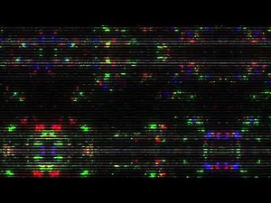 Glitched TV Digital Corruption Motion Background Wallpaper Screensaver Broken TV Prank