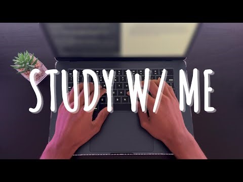 MacBook Air M4 Typing ASMR | Study With Me (No Talking)