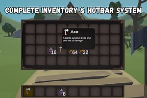Drag & Drop Inventory & Hotbar Framework | GUI Tools | Unity Asset Store