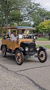 Ford Model T Depot Hack Convoy Drive By Engine Sound Old Car Festival Greenfield Village 2023 | Casey Faitel
