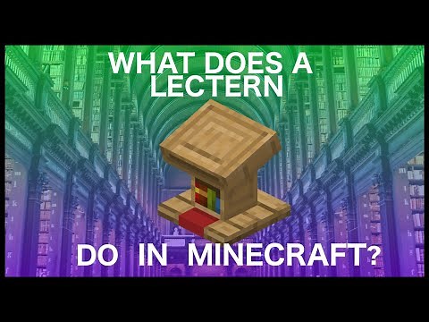 What Is A Lectern In Minecraft?