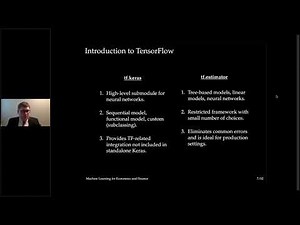 Machine Learning for Economics and Finance in TensorFlow 2