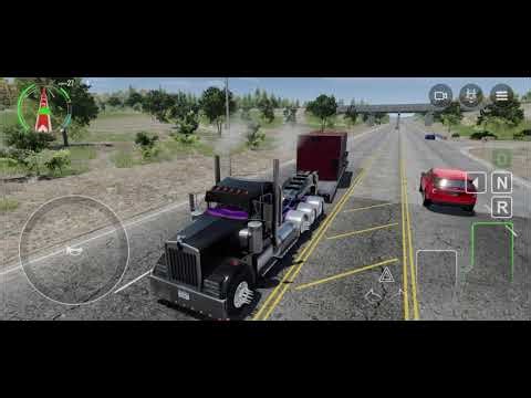 Over size load #game is truck simulator big rigs￼