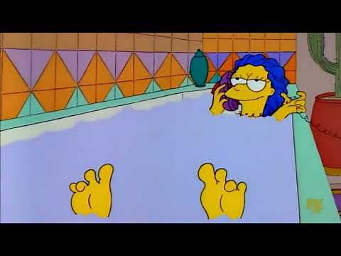 The Simpsons - Marge Simpson Feet
