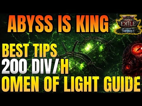 [PoE 2] Abyss Farming Strategy 0.4 (200Div/H) - Get the Most Out Your Tablets in Path of Exile 2