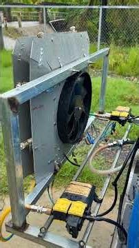 Testing a Homemade Ride-On Fertilizer Spreader/Pesticide Sprayer