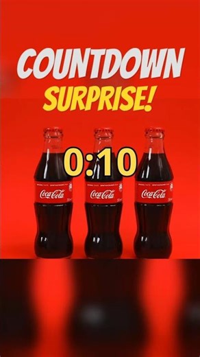 10 Second Countdown Coca Cola EXPLOSION! #countdown10seconds #cocacolaexplosion #timerbomb #timer