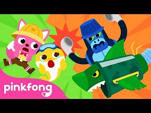 Baby Shark vs Plastic Animals | Climate Change | Save the Environment | Pinkfong Songs for Kids