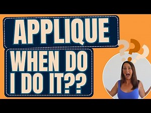 How & When I Quilt on Appliqué | Machine Quilting Tips with Natalia Bonner