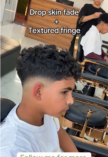 Drop Skin Fade with Textured Fringe Hair Tutorial
