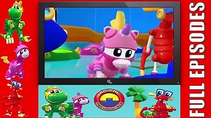 New Cartoon 2015 Animal Mechanicals Animal Islands Cow Castle Hassle