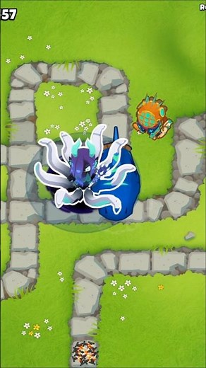 Water Monkey Shenanigans #btd6 #bloons #mermonkey