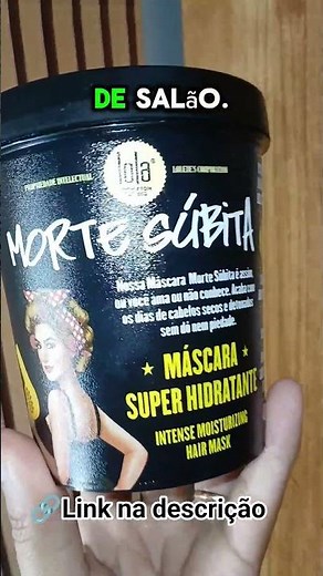 Transforme seus cabelos com a Morte Súbita Máscara Hidratante ✨ #CronogramaCapilar#Lola#MorteSubita