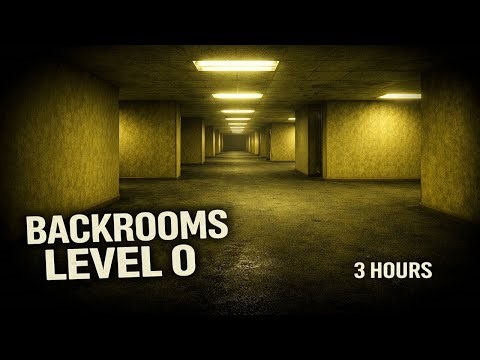 Backrooms Level 0 | Fluorescent Hum | 3h Dark Ambient Drone