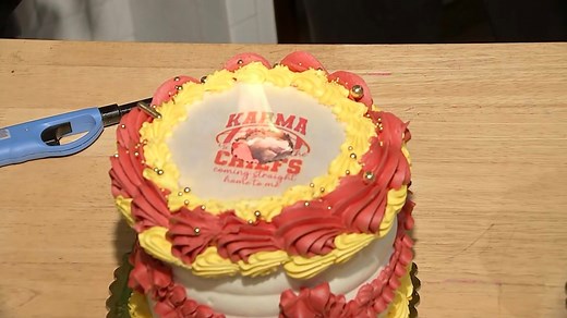 9.5K views · 98 reactions | An ignitable cake burns away a Kansas...