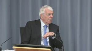 John Major: Infected blood victims suffered incredibly bad luck