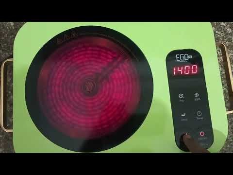 Electric Infrared cooktop | Infrared vs Induction cooktop | 200-2400 watt 