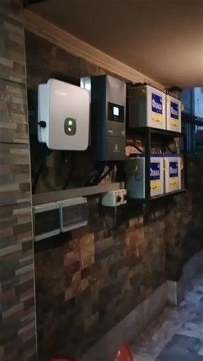 How to Install 6kw #Inverex #Nitrox #Ongrid #Hybrid Solar #Inverter #ytshorts #Longi #Himo 6 #Lahore