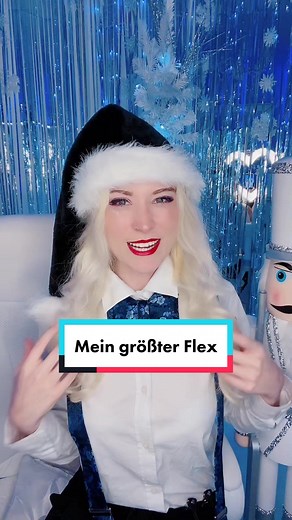 Was ist euer größter Flex? 💙 in sta ScarlettDarleen_Official #weihnachten #christmas #humor #comedy #sketch #viral #fliege #bowtie #tutorial #diy #tiktokelsa