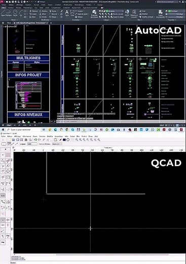 AutoCAD vs QCAD