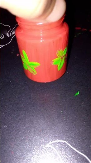 mini glass bottle painting 🎨 #shorts #art #painting