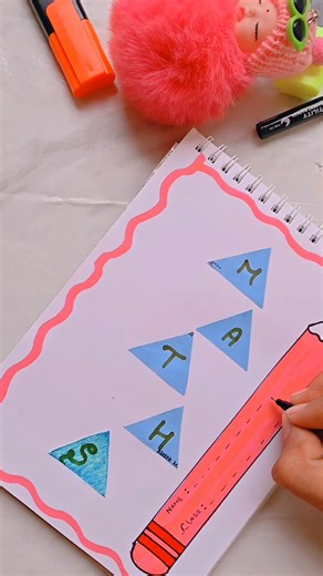 Front page design for school project ✨🌸✨ #shorts #youtubeshorts #frontpage ‪@DreamArtbysheetal‬