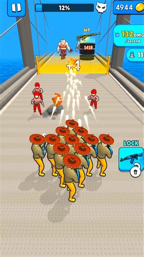 Real War 153 Level🔥|| Titan Strike 777 || #gaming #shorts #games #realwar #titanstrike777