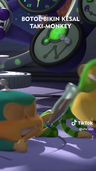 Sudah malam malah mainan botol bukanya tidurr😤😁 Saksikan ALIEN MONKEYS Setiap hari Jam 05.30 WIB hanya di VTV. Saksikan VTV di kota mu dan scan ulang STB agar bisa menonton semua program VTV🤩🥰. Jakarta 34 UHF, Bandung 38 UHF, Semarang 39 UHF, Yogyakarta dan Surakarta 35 UHF, Surabaya 32 UHF, Denpasar dan Banjarmasin 42 UHF, Medan 40 UHF. #kartun #AlienMonkeys #VTV #VTVCeria #VTVPenuhWarna