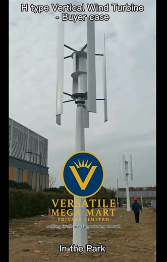 1.5kW–5kW Vertical Axis Wind Turbine | 24V 48V 72V 96V On-Grid Generator Kit | +91-9818388747