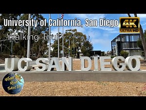 [4K] University of California, San Diego Campus Walking Tour - UCSD