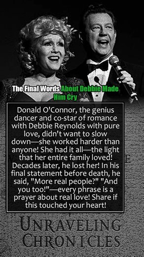 The Final Words About Debbie Made Him Cry