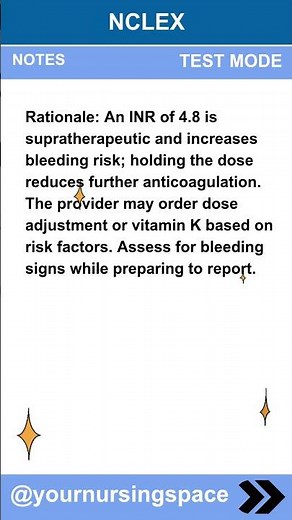 NCLEX 2025 quick quiz ⬇️